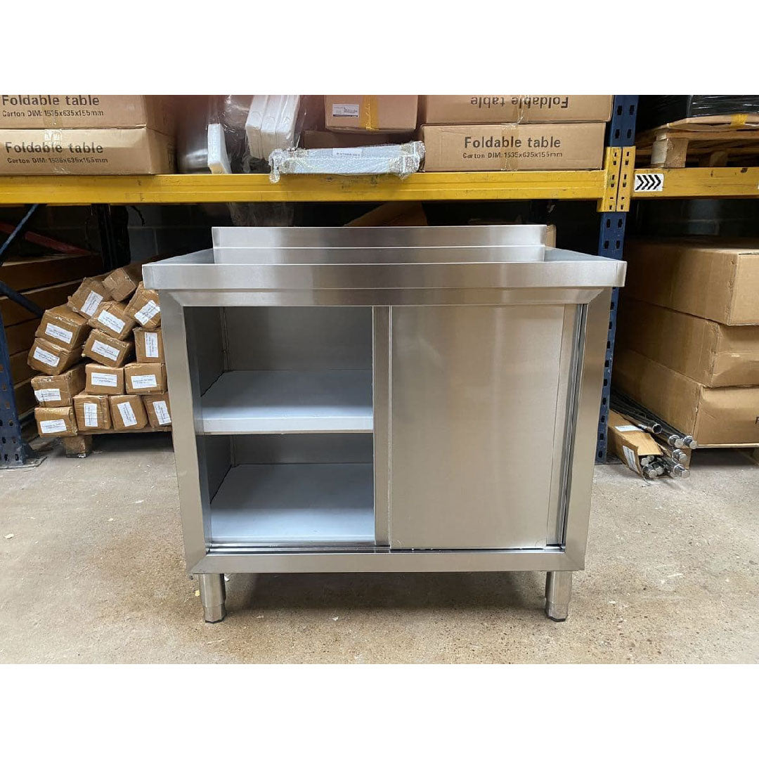1000x600mm Stainless Steel Floor Cupboard
