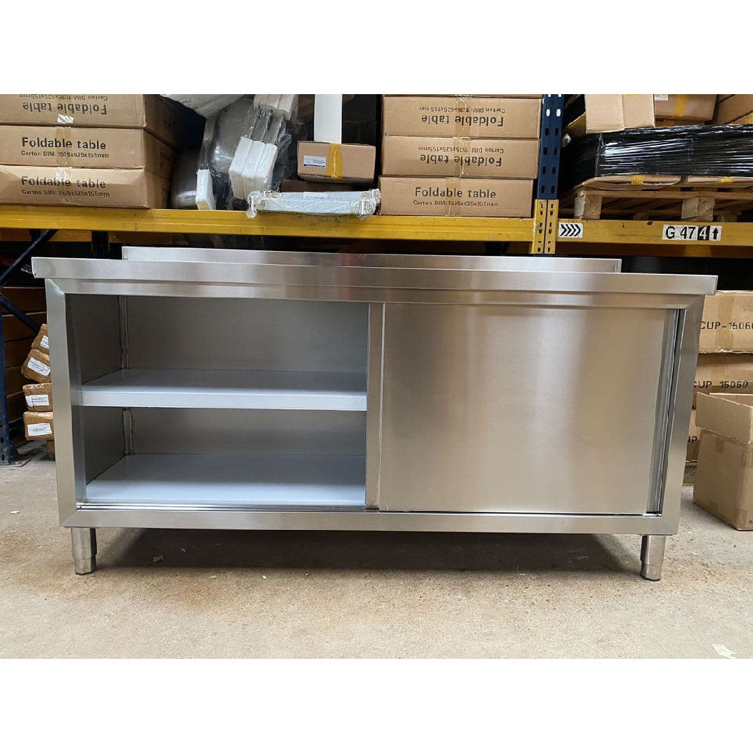1800x600mm Stainless Steel Floor Cupboard