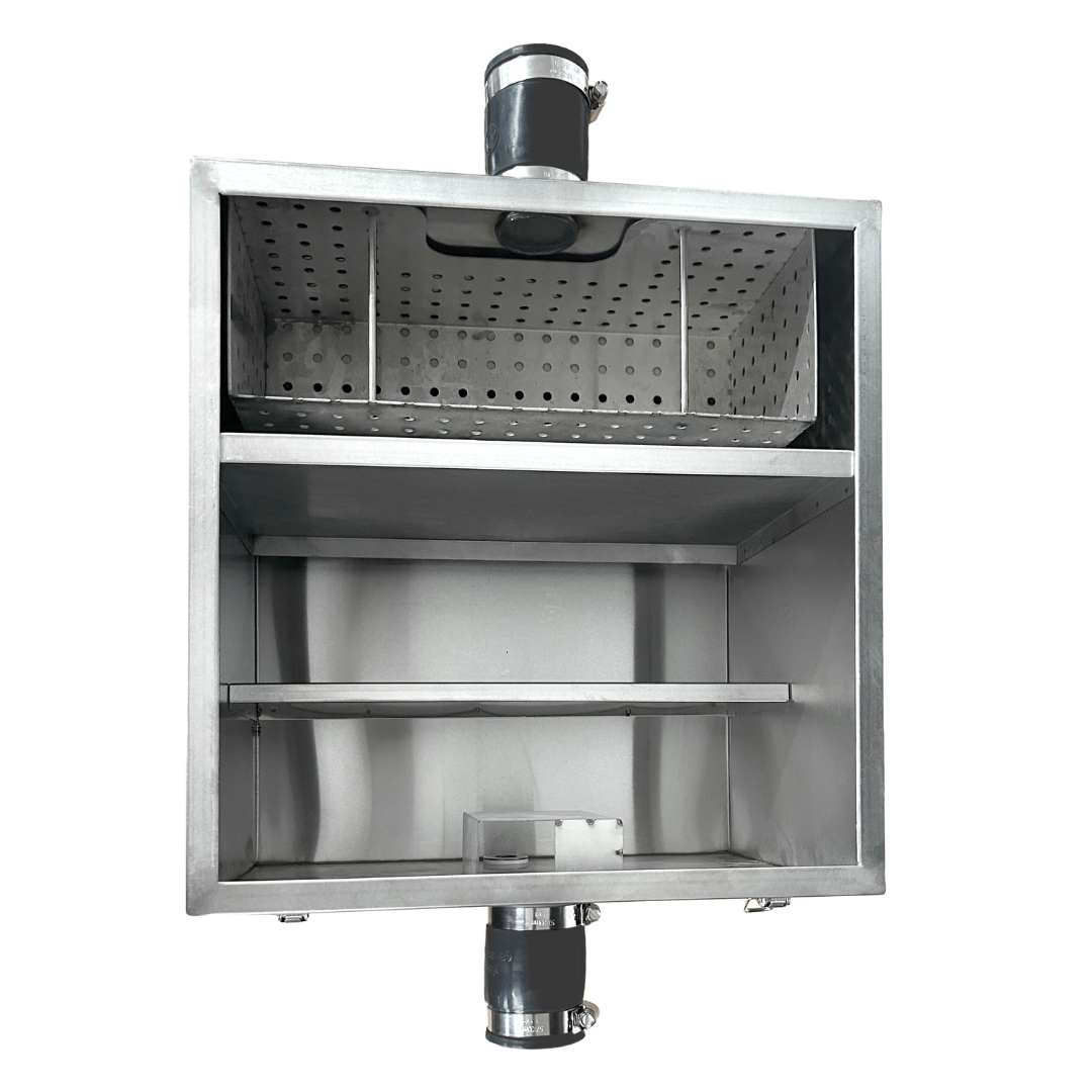 Stainless Steel 9KG - 36 Litre Grease Trap - Fat Separator