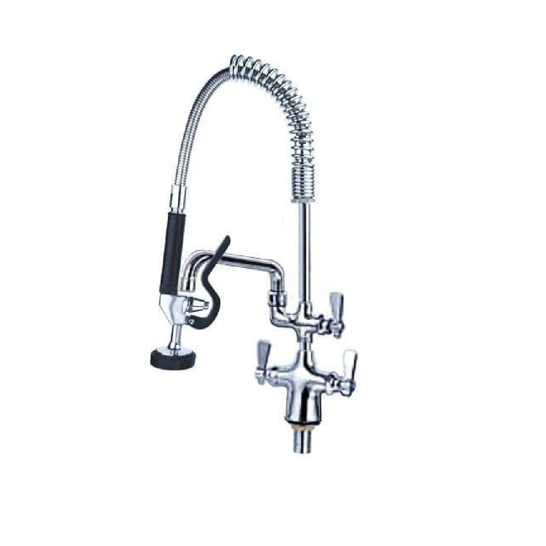 Commercial Mini Mono Inlet Pre Rinse Spray Arm With Bowl Filler Tap