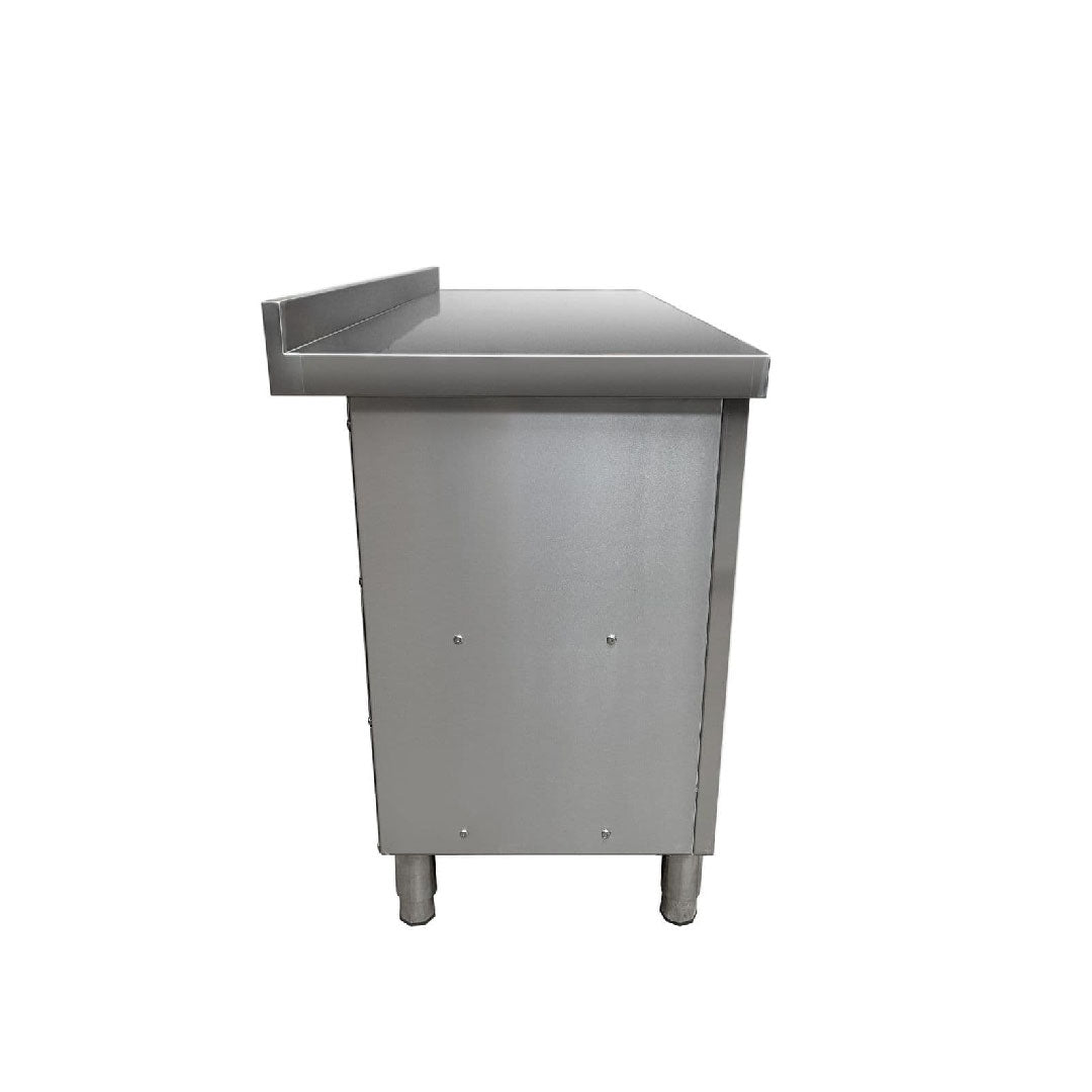 Commercial Single Bowl Sink Cupboard - 1000x600mm  - Right Hand Drainer
