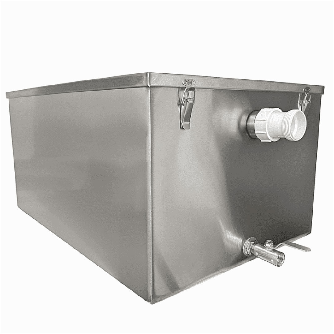 Stainless Steel 20KG - 105 Litre Grease Trap - Fat Separator