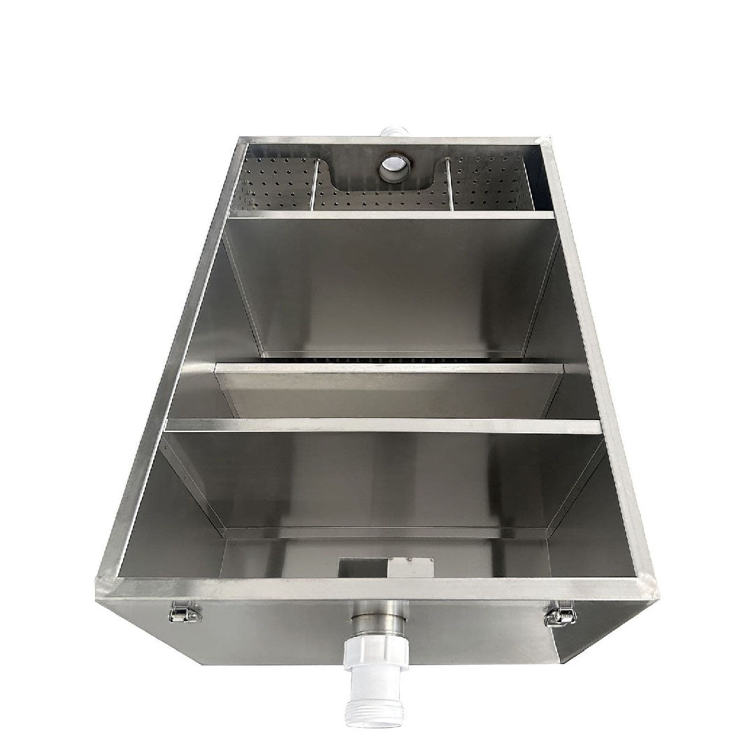 Stainless Steel 20KG - 105 Litre Grease Trap - Fat Separator