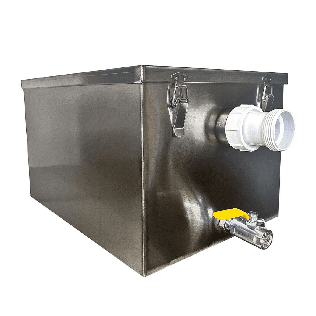 Stainless Steel 5KG - 16 Litre Grease Trap - Fat Separator