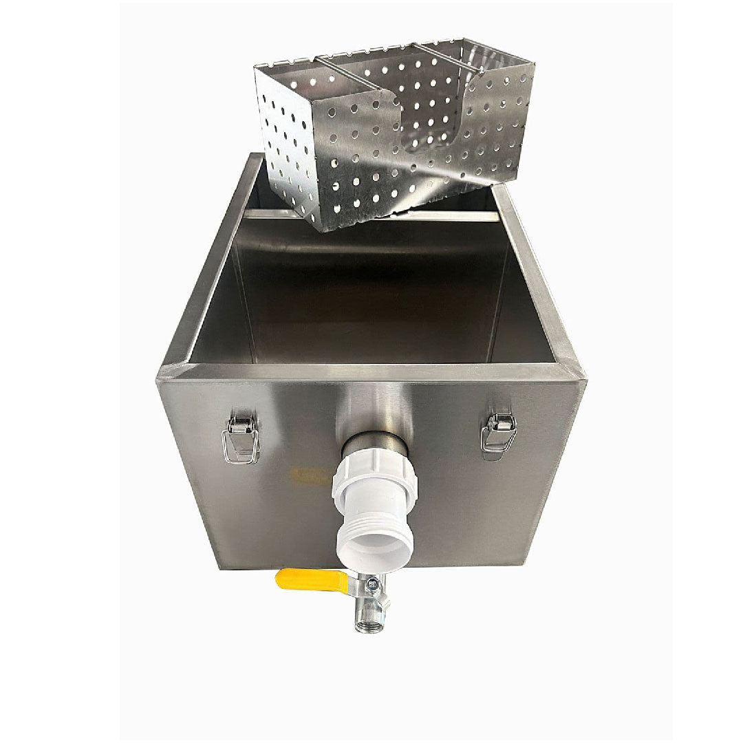 Stainless Steel 5KG - 16 Litre Grease Trap - Fat Separator