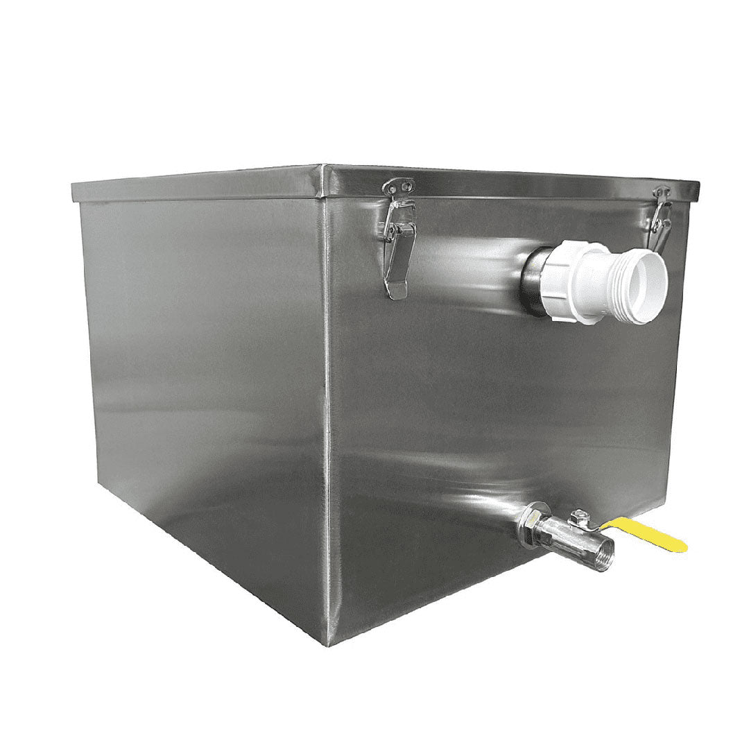 Stainless Steel 9KG - 36 Litre Grease Trap - Fat Separator