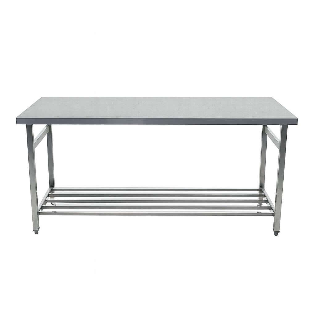 Stainless Steel Folding Table 1800x600x900mm - Catering Taps