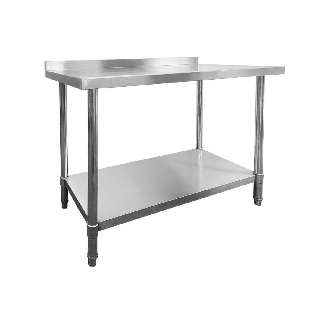 Stainless Steel Wall Prep Table - 1200x600x900mm