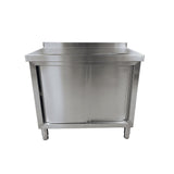 1000x600mm Stainless Steel Floor Cupboard - Catering Taps