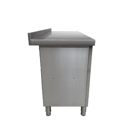 1000x600mm Stainless Steel Floor Cupboard - Catering Taps