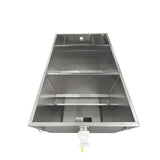 110 Litre Grease Trap - Stainless Steel - 26KG - Fat Separator - Catering Taps