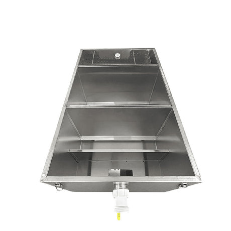 110 Litre Grease Trap - Stainless Steel - 26KG - Fat Separator - Catering Taps