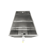 110 Litre Grease Trap - Stainless Steel - 26KG - Fat Separator - Catering Taps