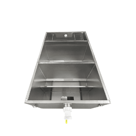 110 Litre Grease Trap - Stainless Steel - 26KG - Fat Separator - Catering Taps
