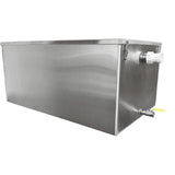 110 Litre stainless steel grease trap (manual) for commercial kitchens