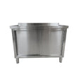1200x600mm Stainless Steel Floor Cupboard - Catering Taps