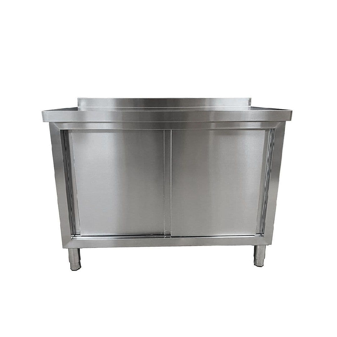 1200x600mm Stainless Steel Floor Cupboard - Catering Taps