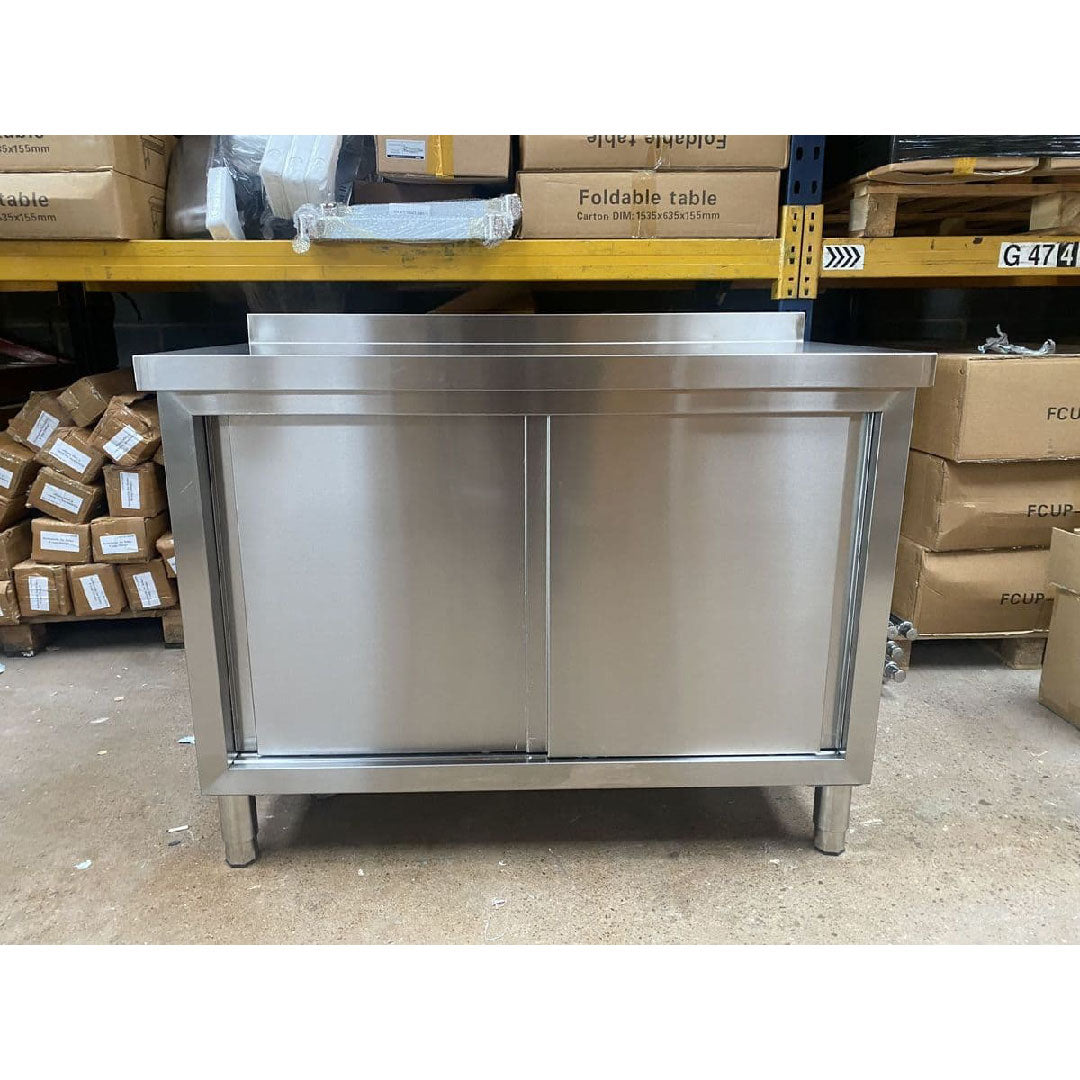 1200x600mm Stainless Steel Floor Cupboard