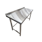 1400x700x900mm Stainless Steel Wall Prep Table Full Void