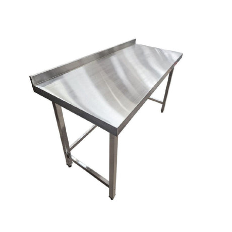 1400x700x900mm Stainless Steel Wall Prep Table Full Void - Catering Taps