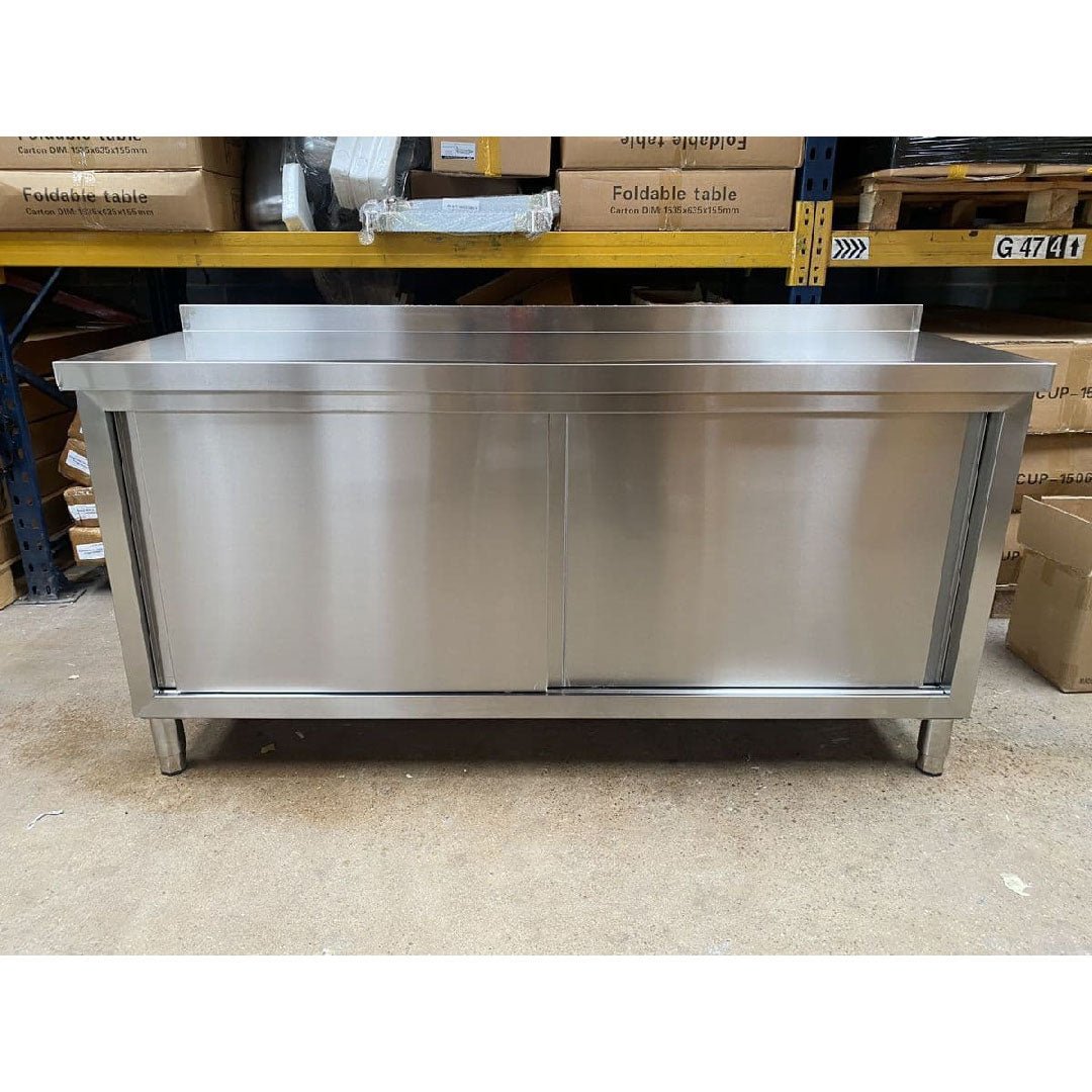 1500x600mm Stainless Steel Floor Cupboard - Catering Taps
