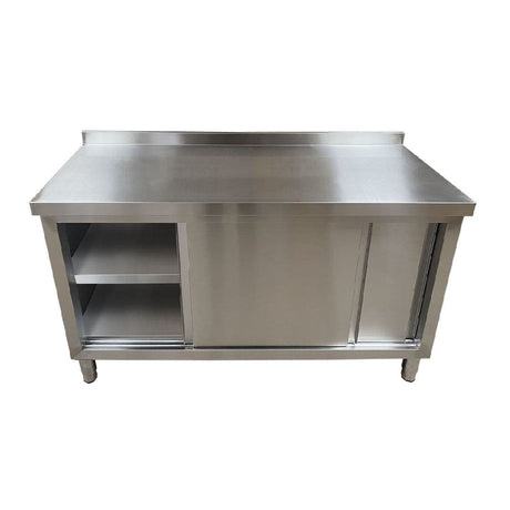 1500x600mm Stainless Steel Floor Cupboard - Catering Taps