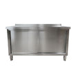 1500x600mm Stainless Steel Floor Cupboard - Catering Taps