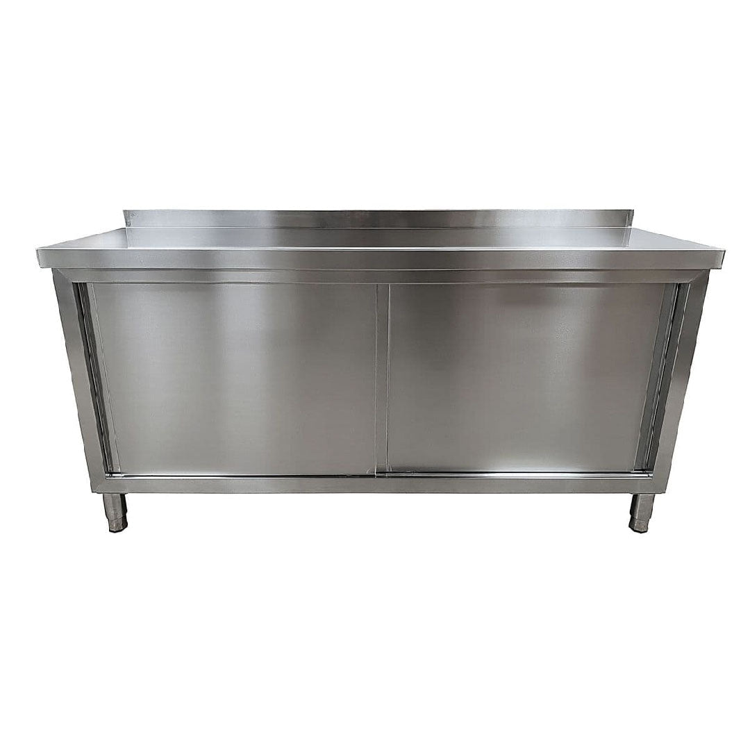 1800x600mm Stainless Steel Floor Cupboard - Catering Taps