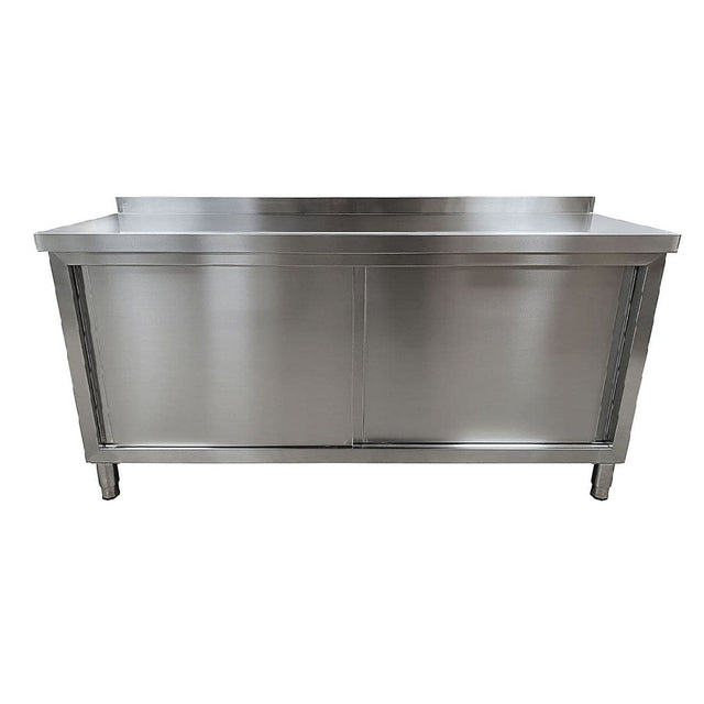 1800x600mm Stainless Steel Floor Cupboard - Catering Taps