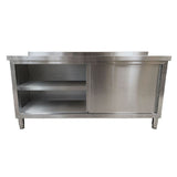 1800x600mm Stainless Steel Floor Cupboard - Catering Taps