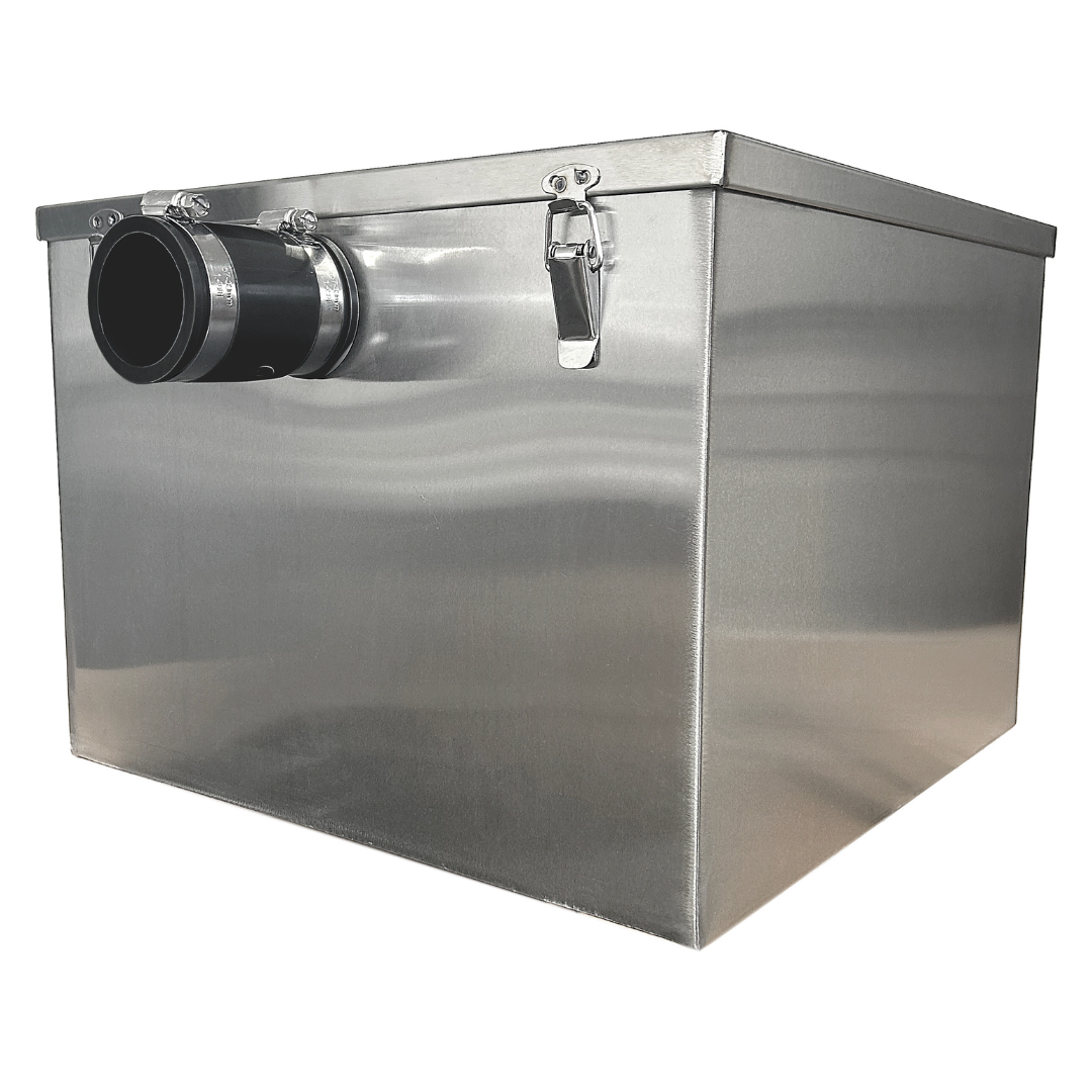 Stainless Steel 9KG - 36 Litre Grease Trap - Fat Separator