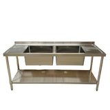 2000x700mm Large Bowl Sink