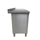 Commercial Double Bowl Sink Cupboard - 1500x600mm  - Left Hand Drainer