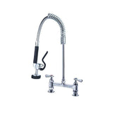 Commercial Mini Twin Inlet Pre Rinse Spray Arm Tap