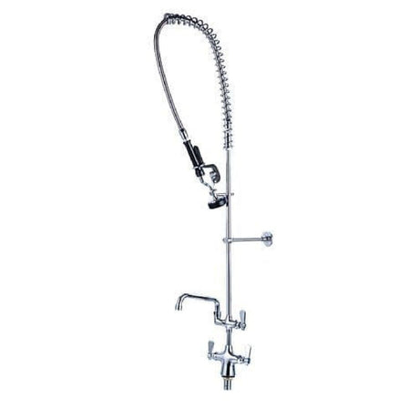 Commercial Mono Inlet Pre - Rinse Spray Arm With Bowl Filler Tap - Catering Taps
