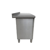 Commercial Single Bowl Sink Cupboard - 1000x600mm - Left Hand Drainer - Catering Taps