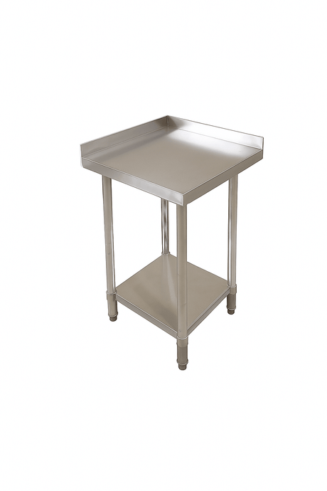 Corner Stainless Steel Table 600x600mm - Catering Taps