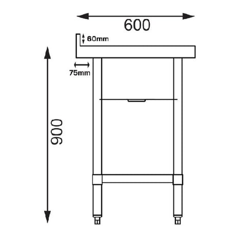 Double Bowl Commercial Catering Sink - 1500x600x900mm - Left Hand Drainer - Catering Taps