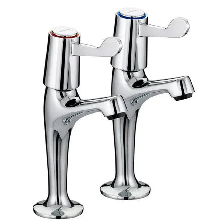 High Neck Pillar Taps - Catering Taps