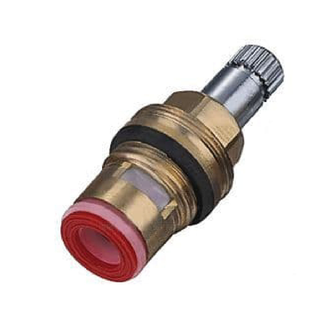 Hot water ceramic cartridge.