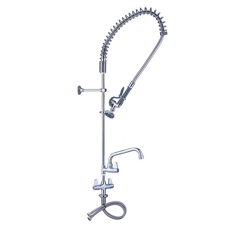 Commercial Pre-Rinse Spray Unit with 12" Bowl Filler – Mono Inlet