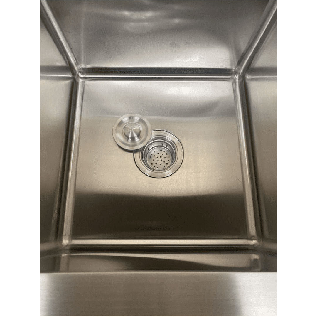 Single Bowl Commercial Sink For Dishwasher- 1200x650x900mm Left Hand Drainer
