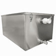 Stainless Steel 20KG - 105 Litre Grease Trap - Fat Separator - Catering Taps