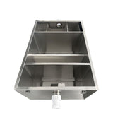 Stainless Steel 20KG - 105 Litre Grease Trap - Fat Separator - Catering Taps