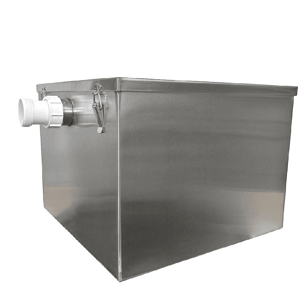 Stainless Steel 9KG - 36 Litre Grease Trap - Fat Separator - Catering Taps