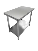 Stainless Steel Centre Table - 1000x600x900mm - Catering Taps