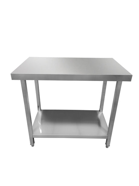 Stainless Steel Centre Table - 1200x600x900mm - Catering Taps