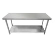 Stainless Steel Centre Table - 1800x600x900mm - Catering Taps
