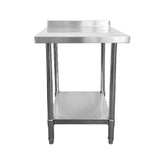 Stainless Steel Wall Prep Table - 600x600x900mm - Catering Taps